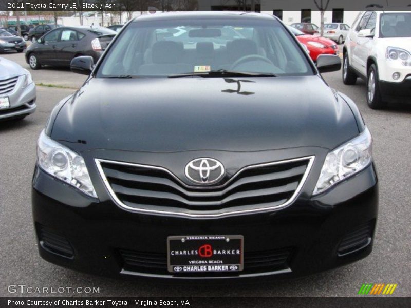 Black / Ash 2011 Toyota Camry LE