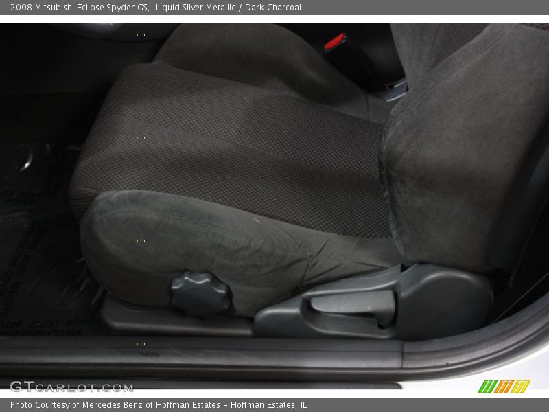 Liquid Silver Metallic / Dark Charcoal 2008 Mitsubishi Eclipse Spyder GS