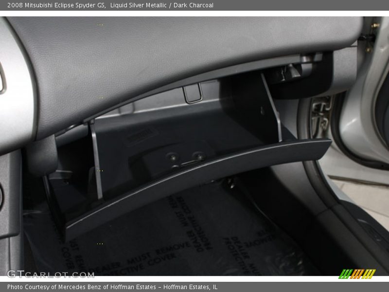 Liquid Silver Metallic / Dark Charcoal 2008 Mitsubishi Eclipse Spyder GS