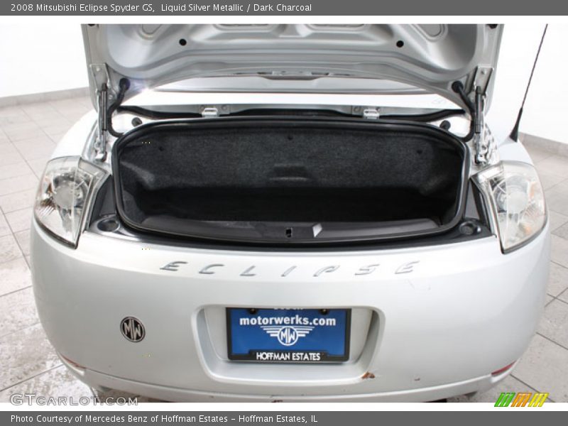 Liquid Silver Metallic / Dark Charcoal 2008 Mitsubishi Eclipse Spyder GS