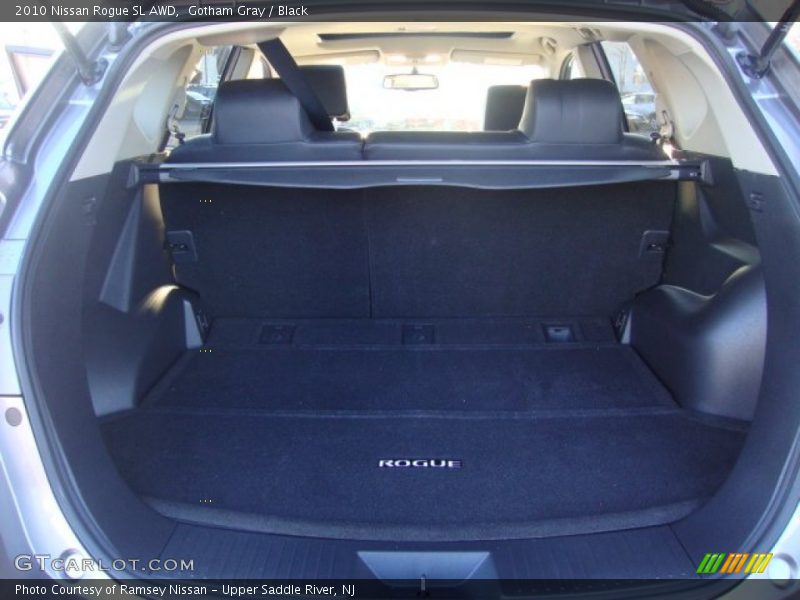 Gotham Gray / Black 2010 Nissan Rogue SL AWD