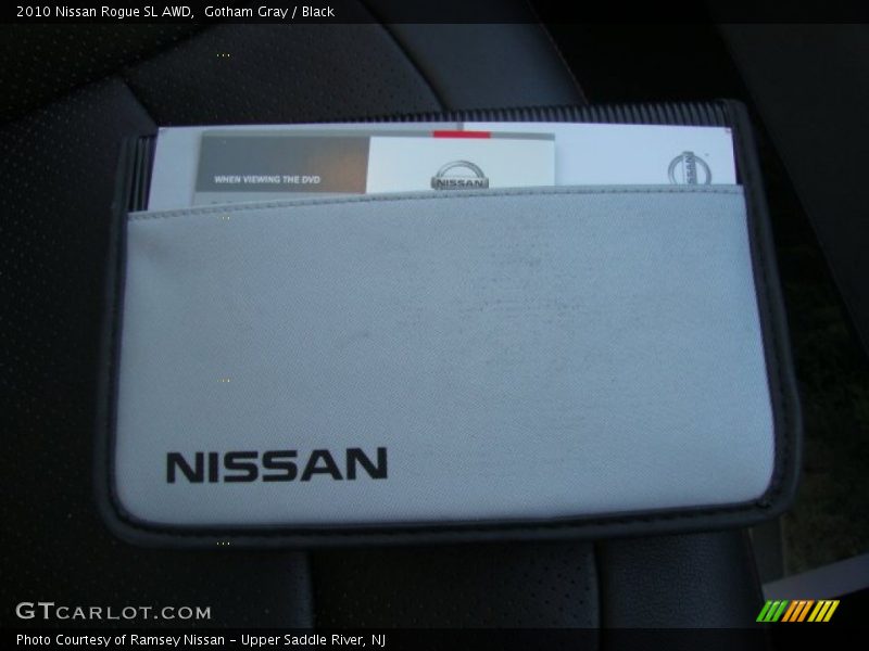 Gotham Gray / Black 2010 Nissan Rogue SL AWD
