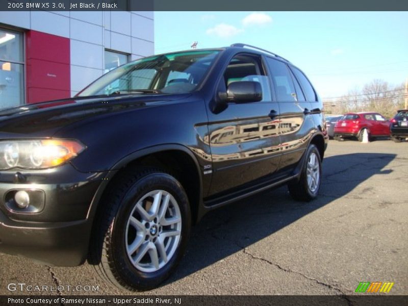 Jet Black / Black 2005 BMW X5 3.0i