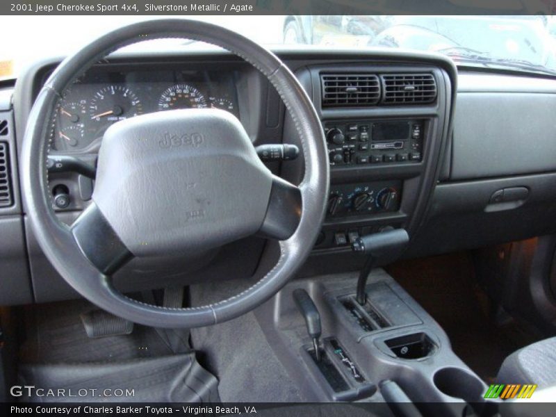Dashboard of 2001 Cherokee Sport 4x4