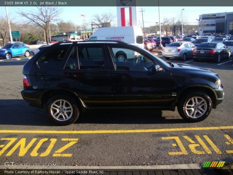 Jet Black / Black 2005 BMW X5 3.0i