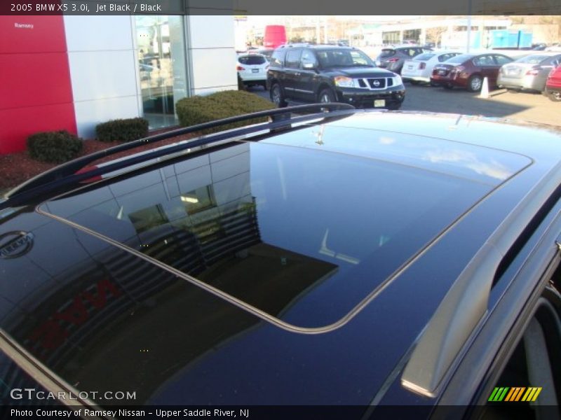Jet Black / Black 2005 BMW X5 3.0i