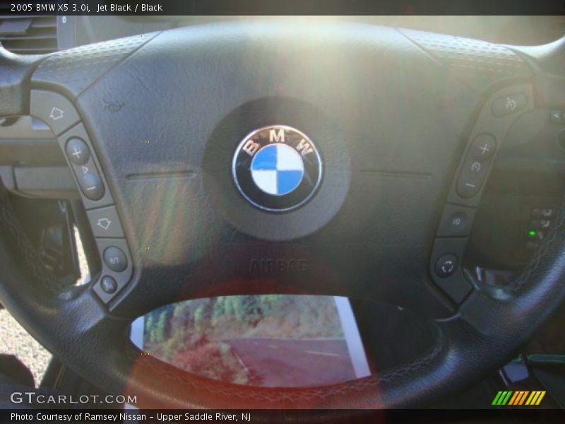 Jet Black / Black 2005 BMW X5 3.0i