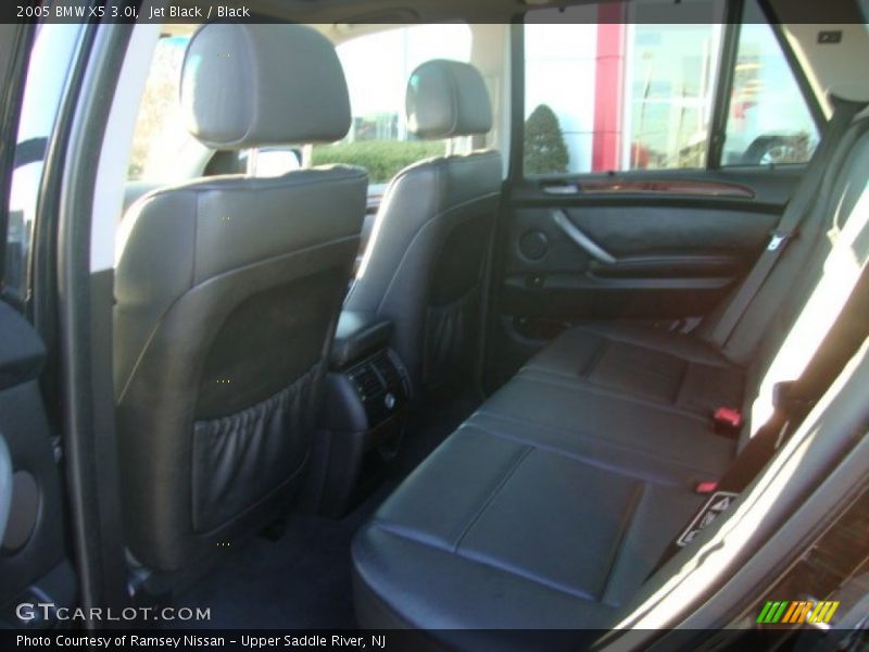 Jet Black / Black 2005 BMW X5 3.0i