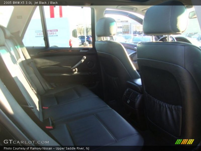 Jet Black / Black 2005 BMW X5 3.0i