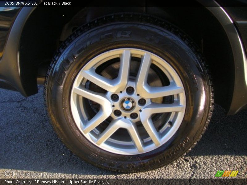 Jet Black / Black 2005 BMW X5 3.0i