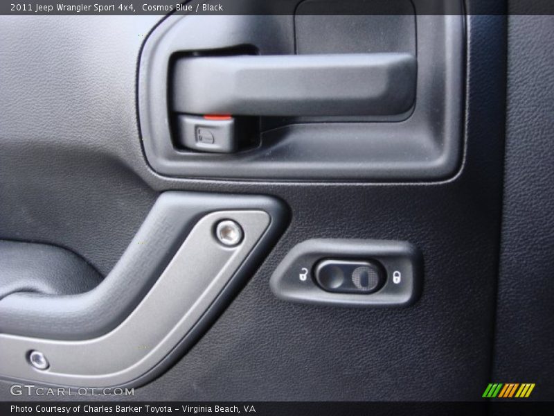 Cosmos Blue / Black 2011 Jeep Wrangler Sport 4x4