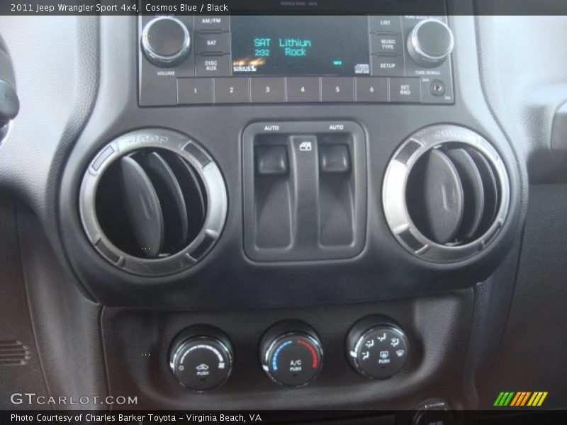 Cosmos Blue / Black 2011 Jeep Wrangler Sport 4x4