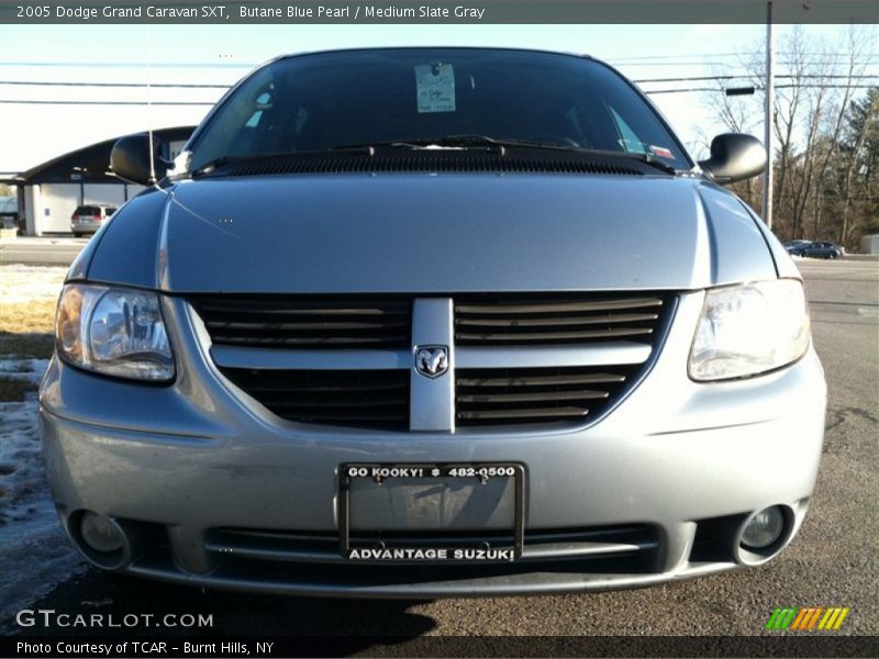 Butane Blue Pearl / Medium Slate Gray 2005 Dodge Grand Caravan SXT