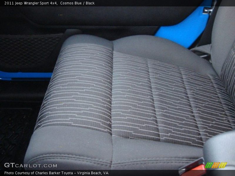 Cosmos Blue / Black 2011 Jeep Wrangler Sport 4x4