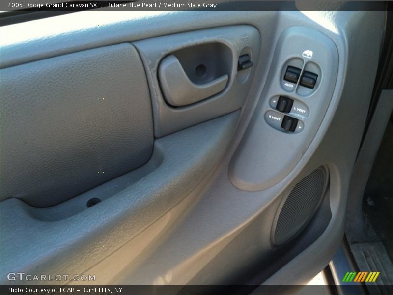 Butane Blue Pearl / Medium Slate Gray 2005 Dodge Grand Caravan SXT