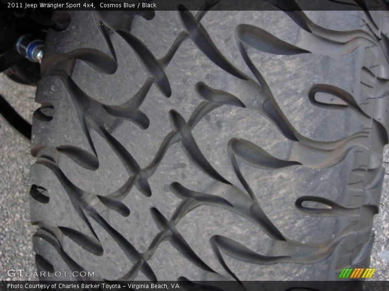 Cosmos Blue / Black 2011 Jeep Wrangler Sport 4x4