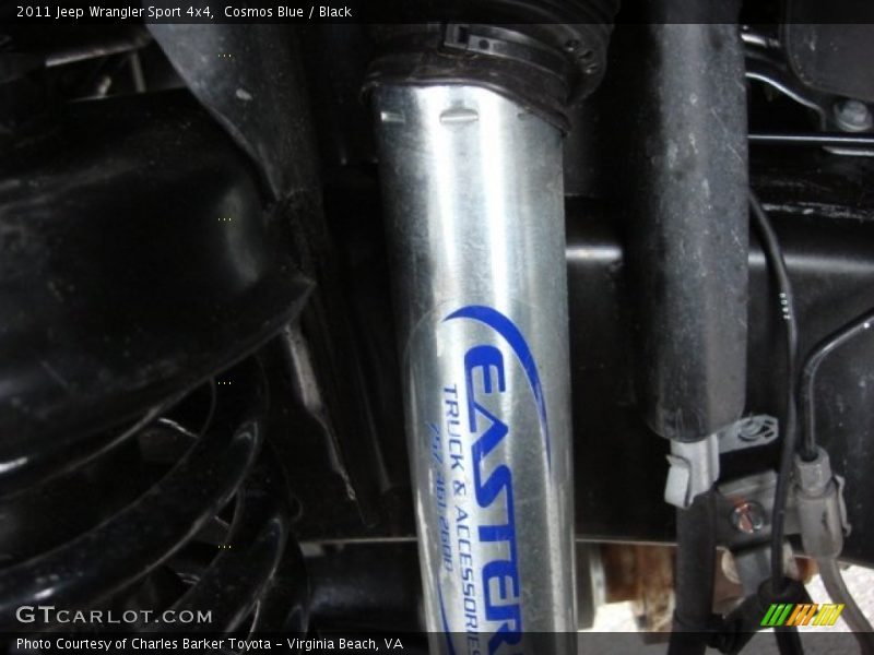 Cosmos Blue / Black 2011 Jeep Wrangler Sport 4x4