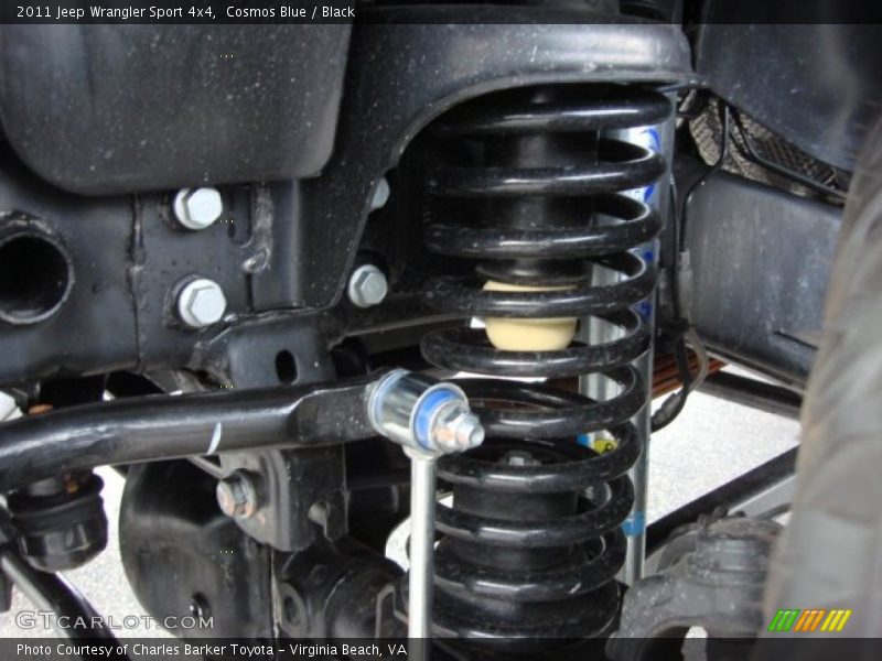 Cosmos Blue / Black 2011 Jeep Wrangler Sport 4x4
