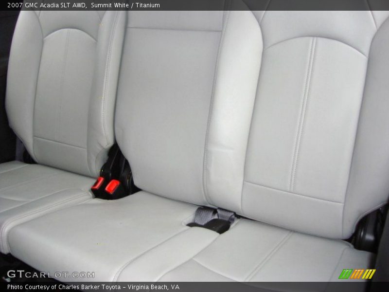 Summit White / Titanium 2007 GMC Acadia SLT AWD
