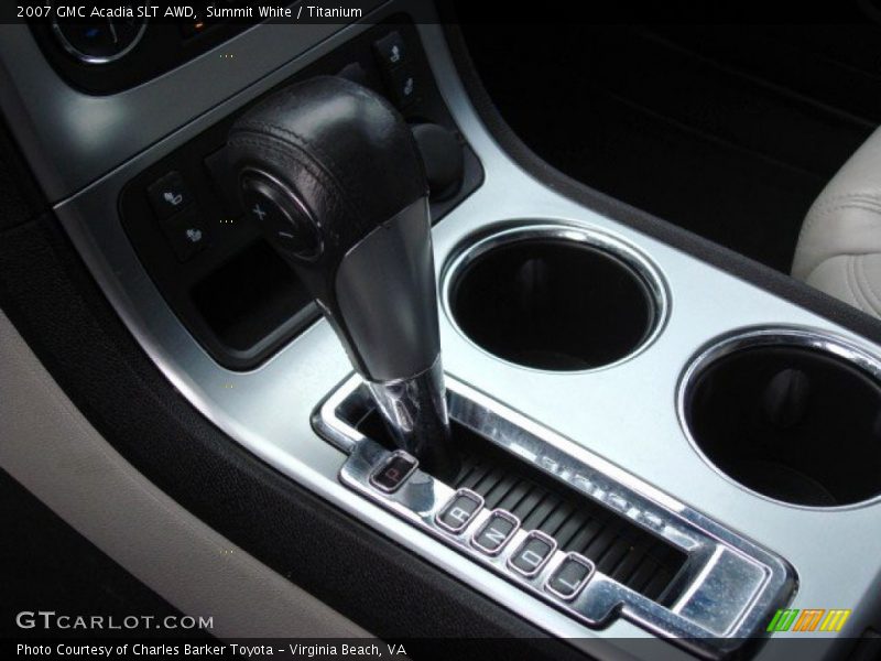 Summit White / Titanium 2007 GMC Acadia SLT AWD