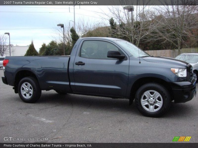 Slate Metallic / Graphite Gray 2007 Toyota Tundra Regular Cab