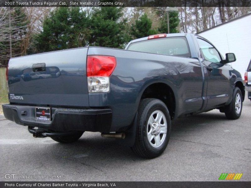 Slate Metallic / Graphite Gray 2007 Toyota Tundra Regular Cab