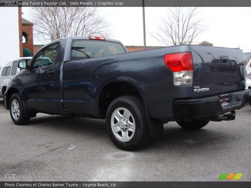 Slate Metallic / Graphite Gray 2007 Toyota Tundra Regular Cab