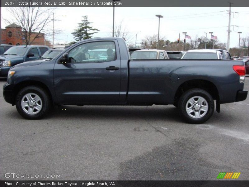 Slate Metallic / Graphite Gray 2007 Toyota Tundra Regular Cab