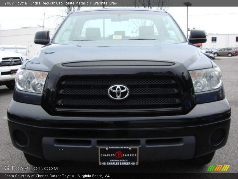 Slate Metallic / Graphite Gray 2007 Toyota Tundra Regular Cab