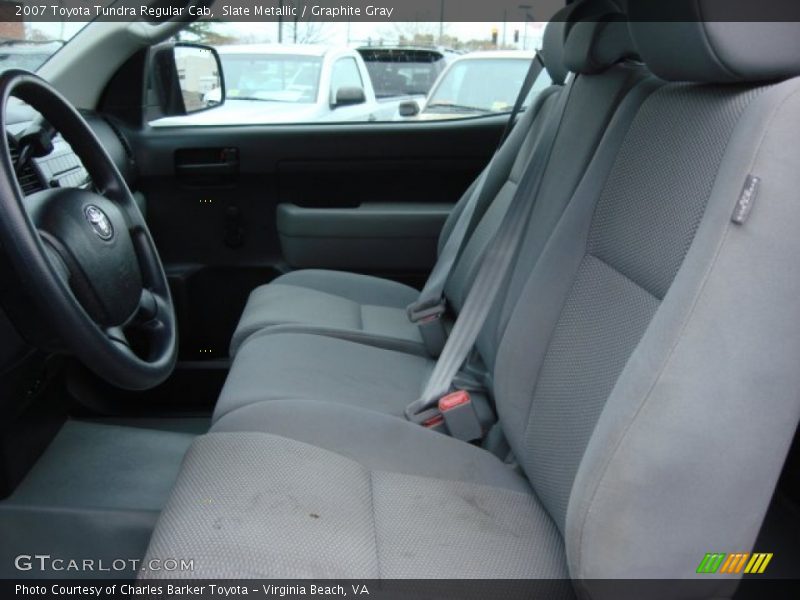 Slate Metallic / Graphite Gray 2007 Toyota Tundra Regular Cab