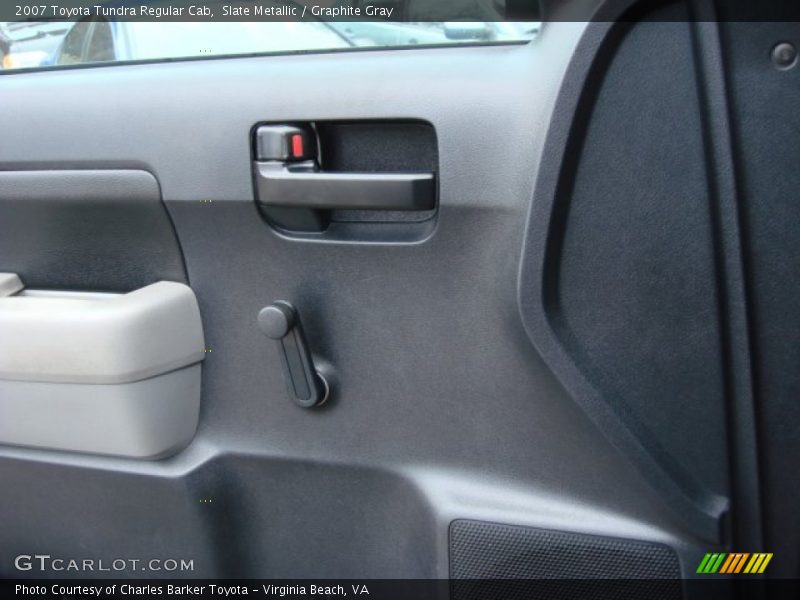 Slate Metallic / Graphite Gray 2007 Toyota Tundra Regular Cab