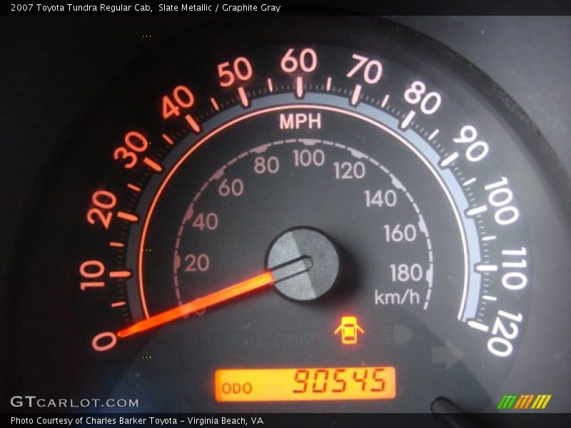 Slate Metallic / Graphite Gray 2007 Toyota Tundra Regular Cab