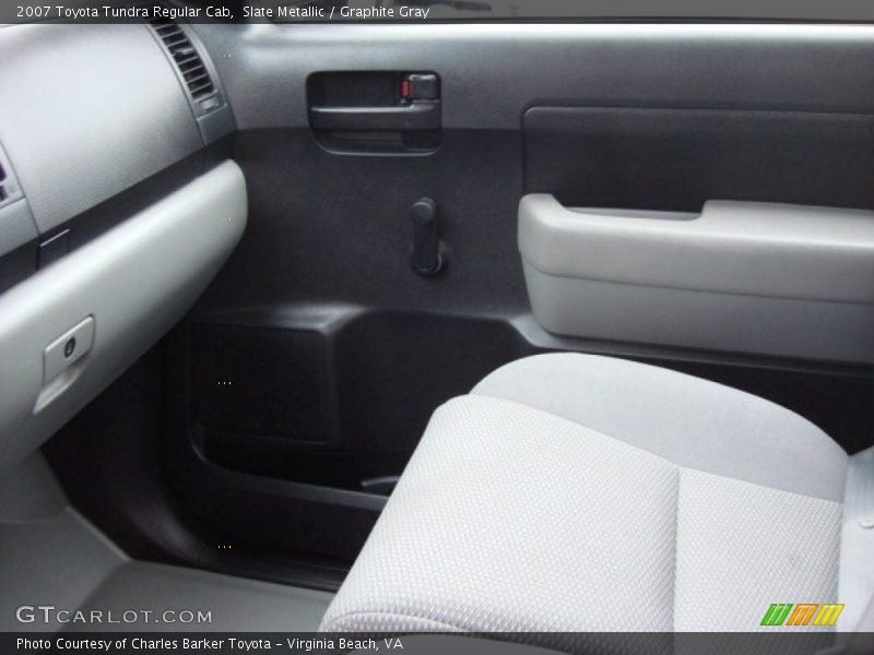 Slate Metallic / Graphite Gray 2007 Toyota Tundra Regular Cab