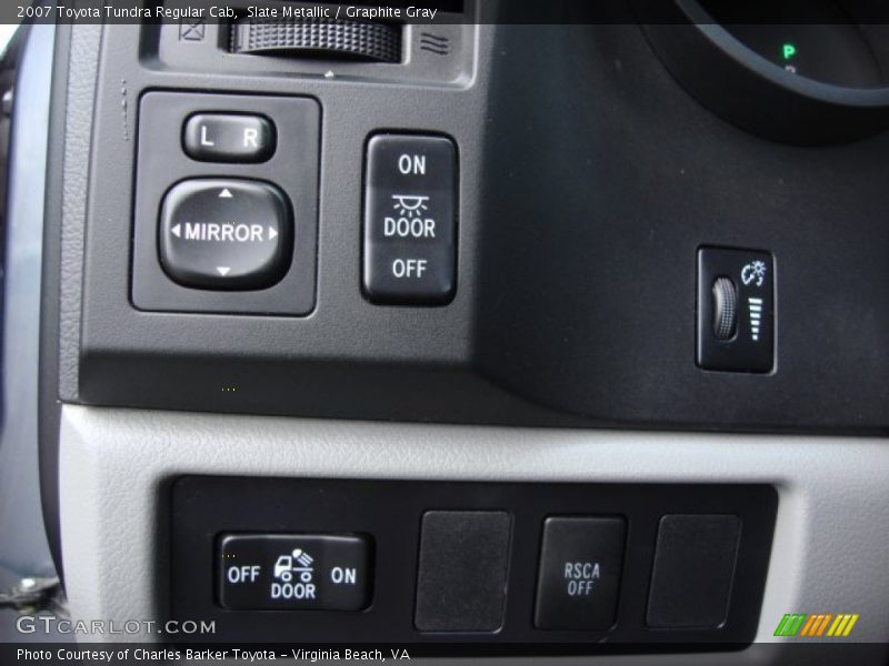 Slate Metallic / Graphite Gray 2007 Toyota Tundra Regular Cab