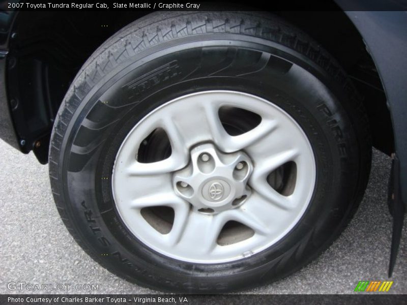 Slate Metallic / Graphite Gray 2007 Toyota Tundra Regular Cab
