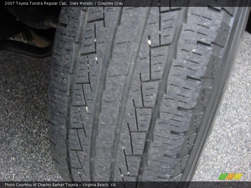Slate Metallic / Graphite Gray 2007 Toyota Tundra Regular Cab