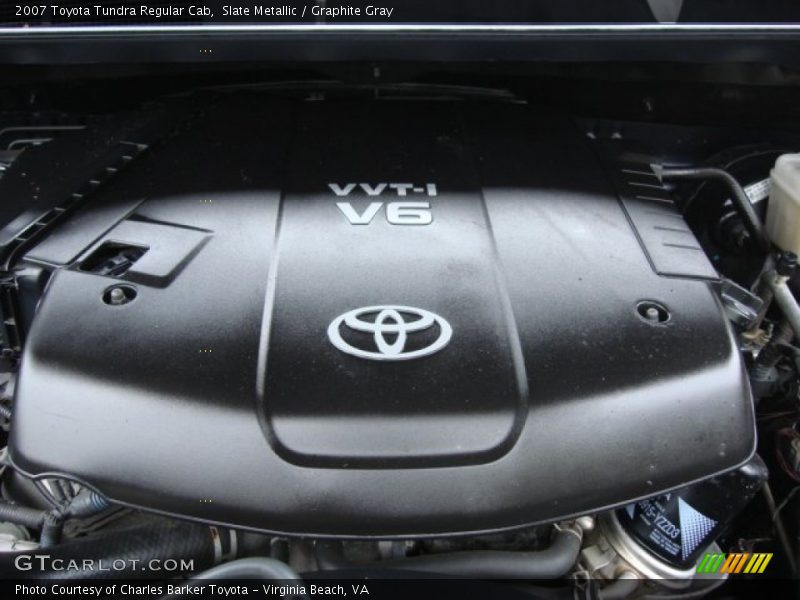 Slate Metallic / Graphite Gray 2007 Toyota Tundra Regular Cab