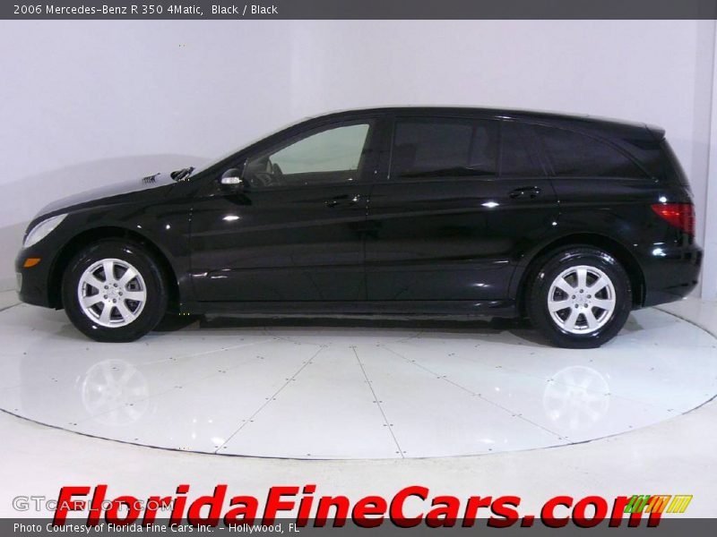 Black / Black 2006 Mercedes-Benz R 350 4Matic
