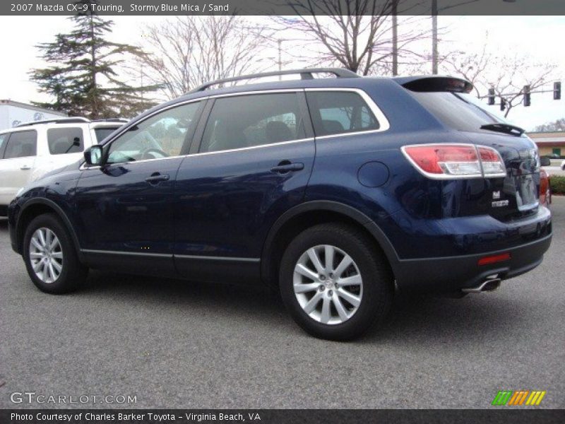 Stormy Blue Mica / Sand 2007 Mazda CX-9 Touring