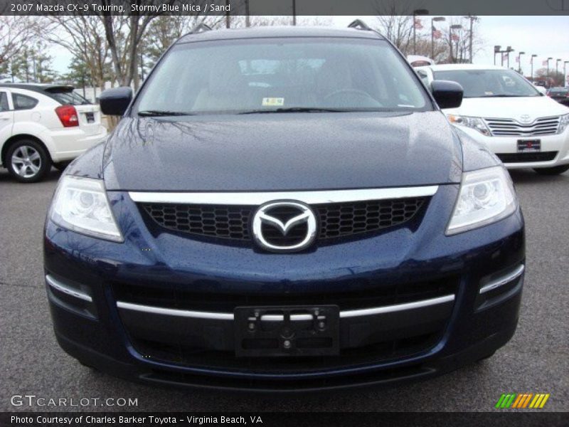 Stormy Blue Mica / Sand 2007 Mazda CX-9 Touring