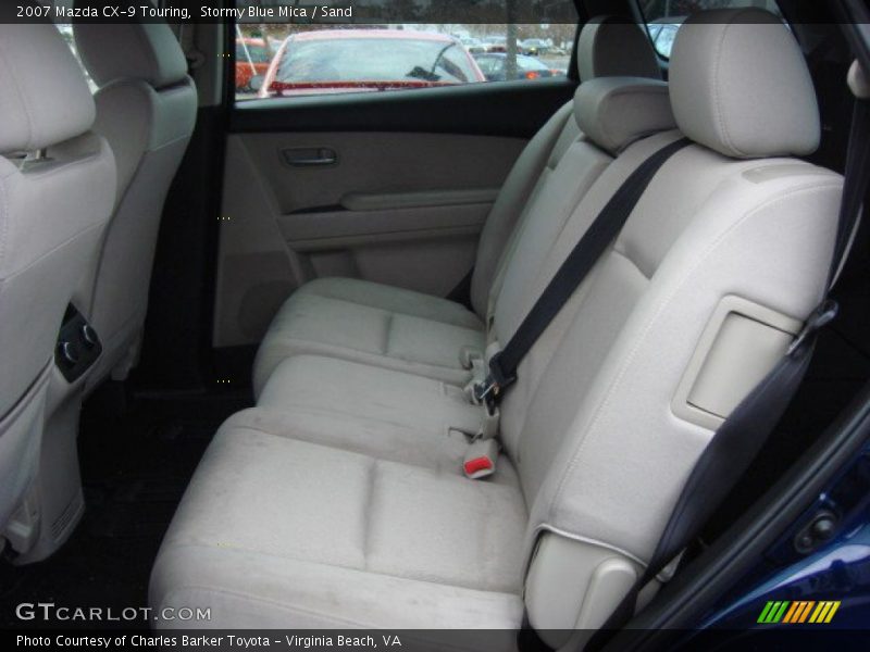 Stormy Blue Mica / Sand 2007 Mazda CX-9 Touring
