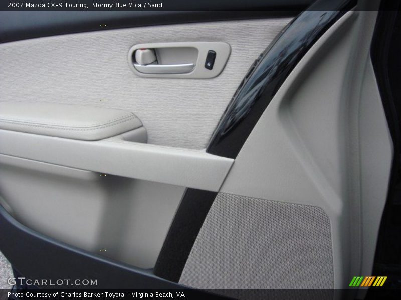 Stormy Blue Mica / Sand 2007 Mazda CX-9 Touring