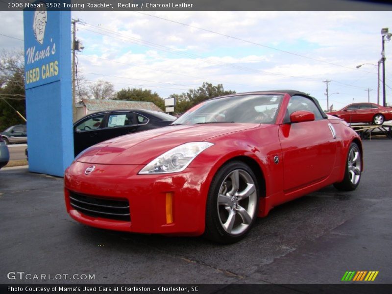 Redline / Charcoal Leather 2006 Nissan 350Z Touring Roadster