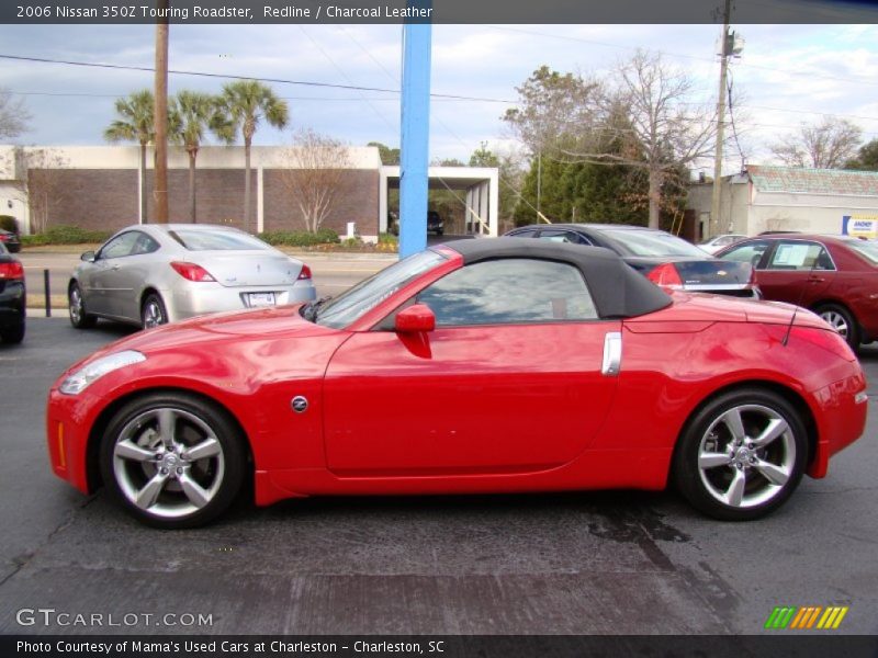 Redline / Charcoal Leather 2006 Nissan 350Z Touring Roadster