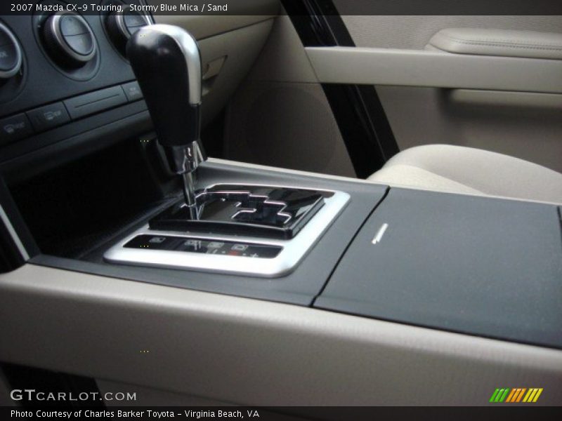 Stormy Blue Mica / Sand 2007 Mazda CX-9 Touring