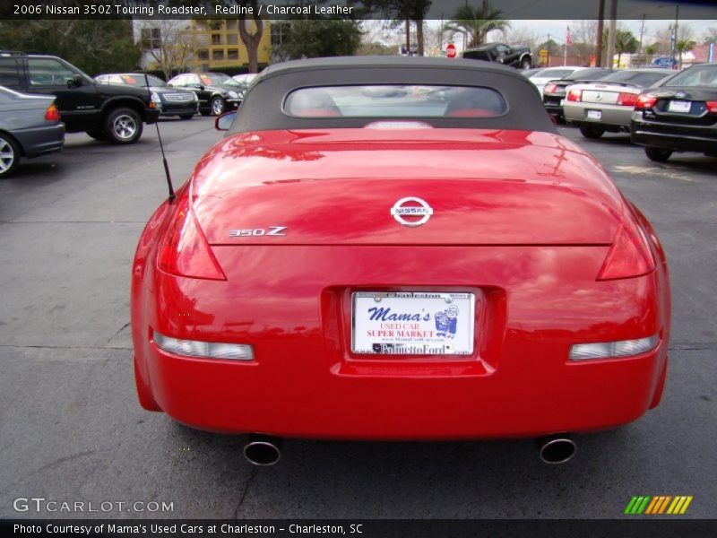 Redline / Charcoal Leather 2006 Nissan 350Z Touring Roadster