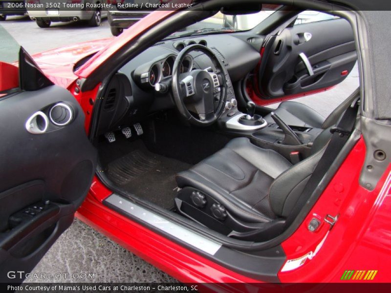 Redline / Charcoal Leather 2006 Nissan 350Z Touring Roadster