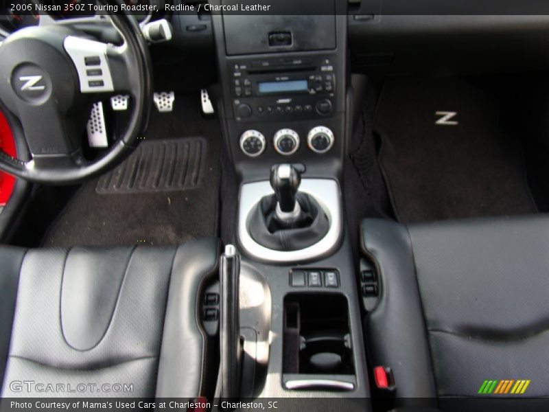 Redline / Charcoal Leather 2006 Nissan 350Z Touring Roadster