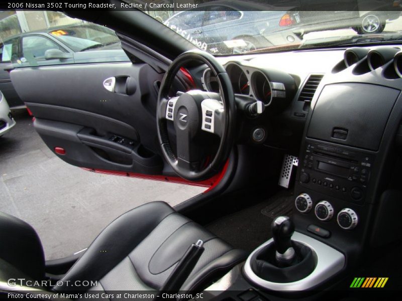 Redline / Charcoal Leather 2006 Nissan 350Z Touring Roadster
