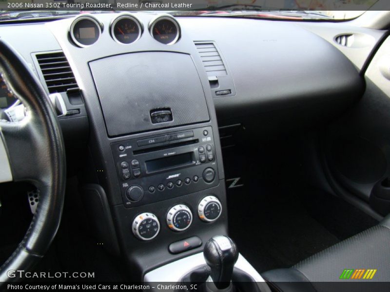Redline / Charcoal Leather 2006 Nissan 350Z Touring Roadster